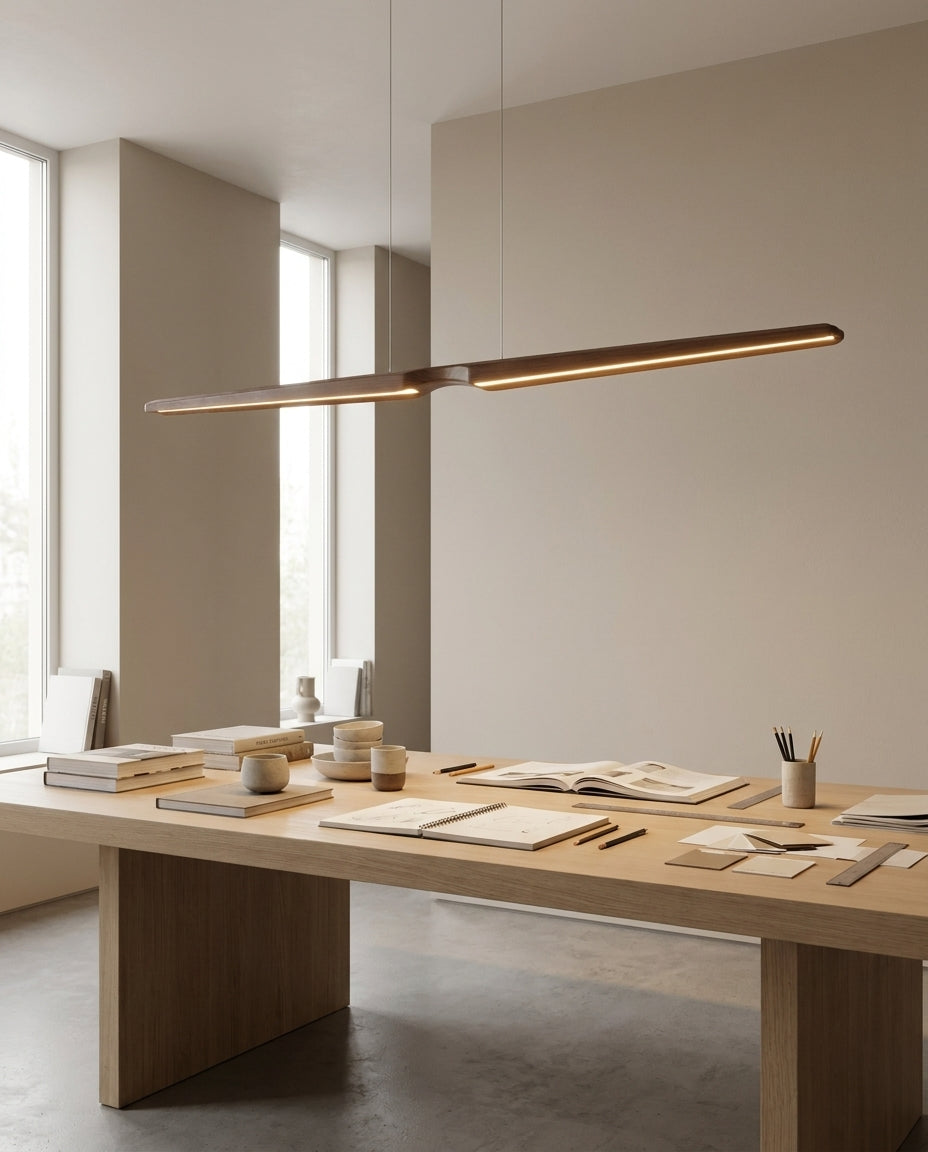 Lunaro Woodline Chandelier — product view 3