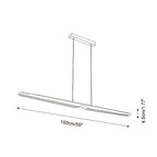Lunaro Woodline Chandelier — product view 6