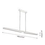 Lunaro Woodline Chandelier — product view 7