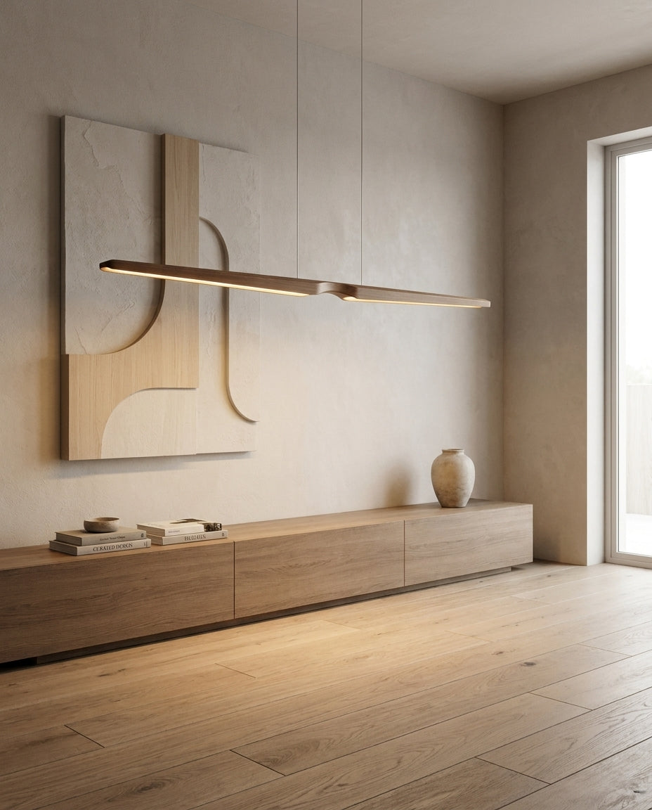 Lunaro Woodline Chandelier — product view 9