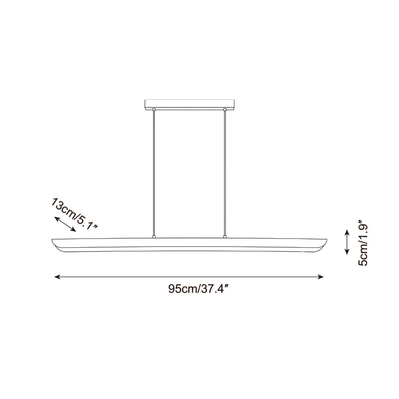 Luneth Horizon Chandelier — product view 5