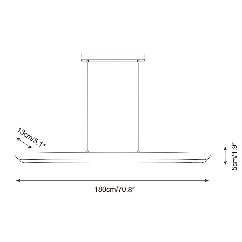 Luneth Horizon Chandelier — product view 8