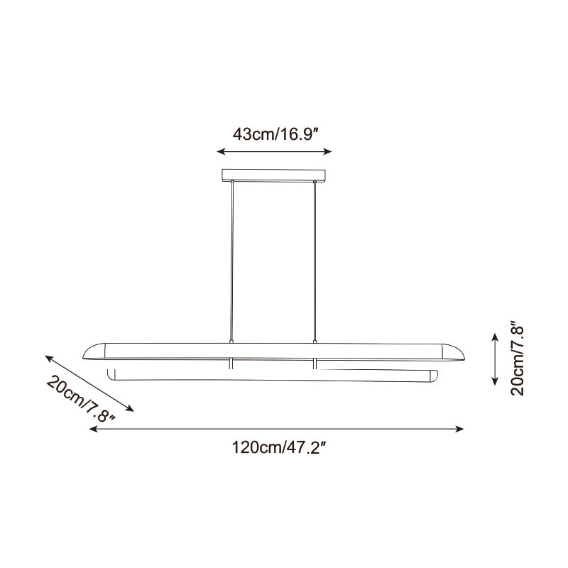 Noctis Arc Chandelier — product view 5