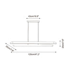 Noctis Arc Chandelier — product view 5
