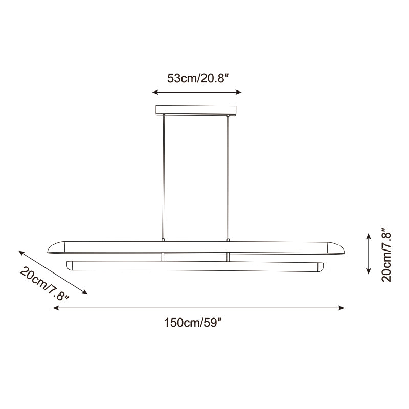 Noctis Arc Chandelier — product view 6