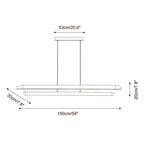 Noctis Arc Chandelier — product view 6