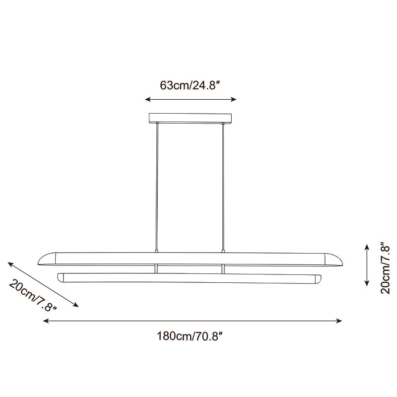 Noctis Arc Chandelier — product view 7