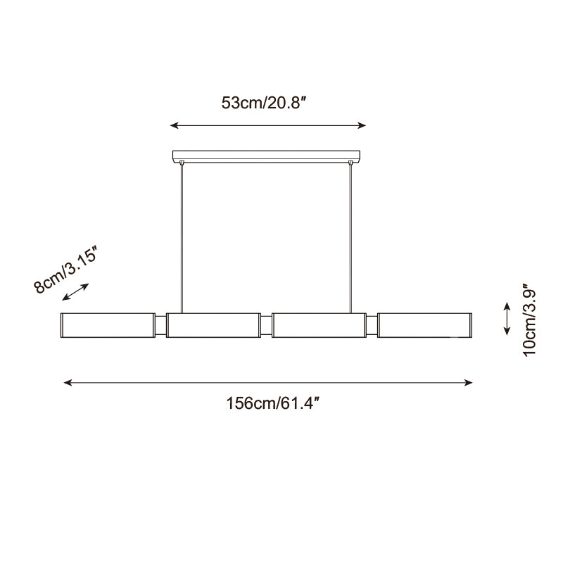 Kairo Chandelier — product view 6
