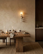 Selene Gourd Alabaster Wall Sconce — product view 7