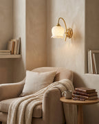 Mia Alabaster Wall Sconce — product view 4