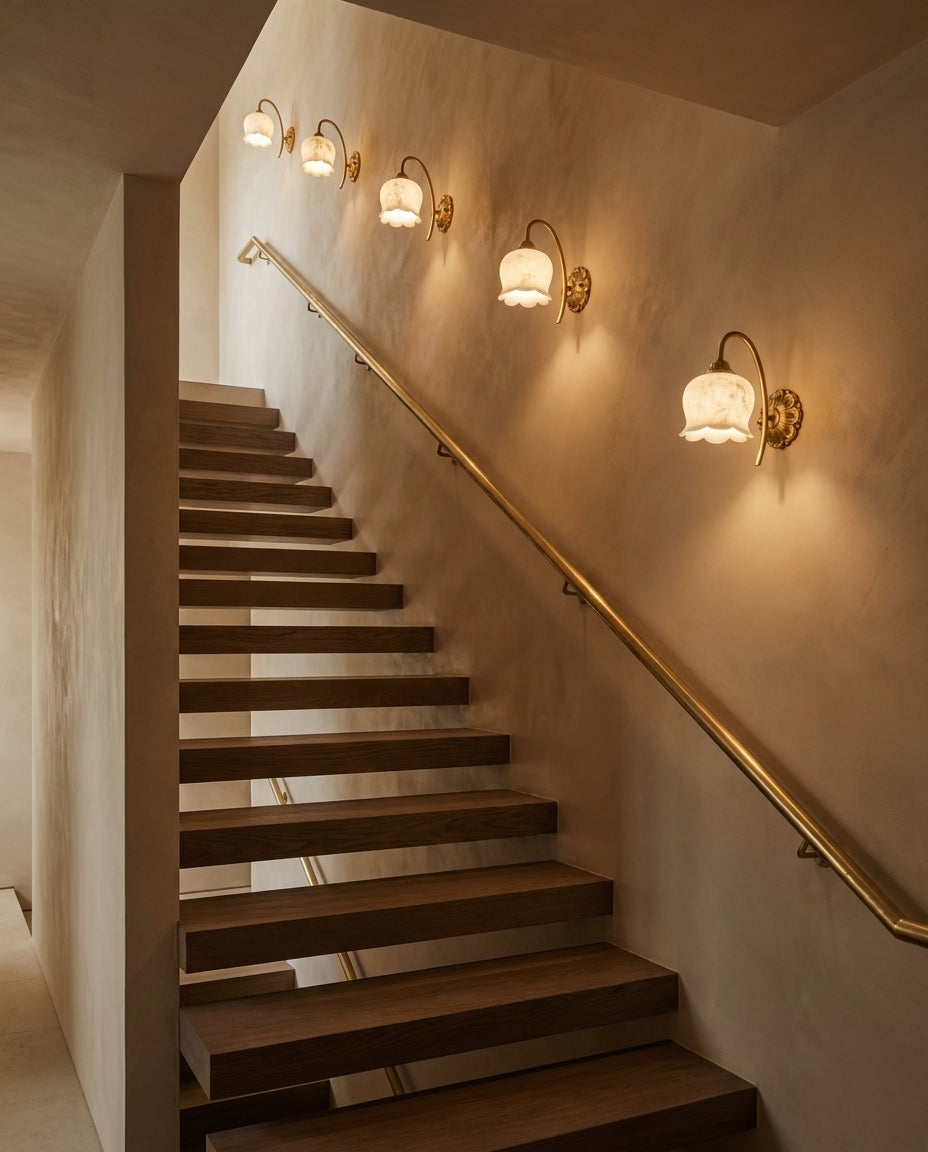 Mia Alabaster Wall Sconce — product view 9