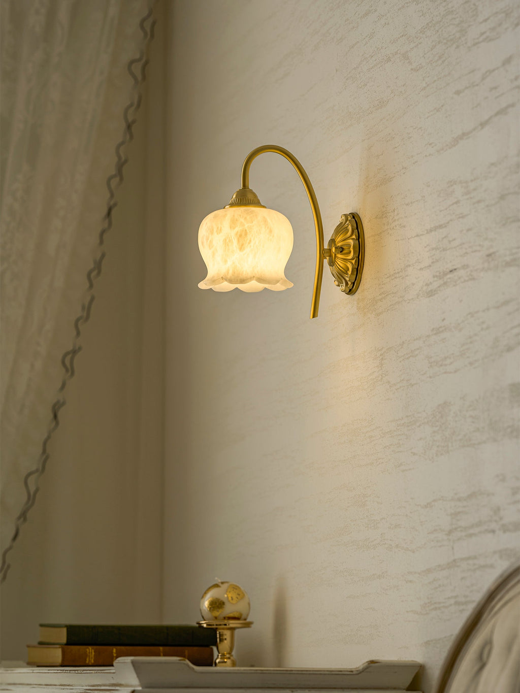Mia Alabaster Wall Sconce — product view 16