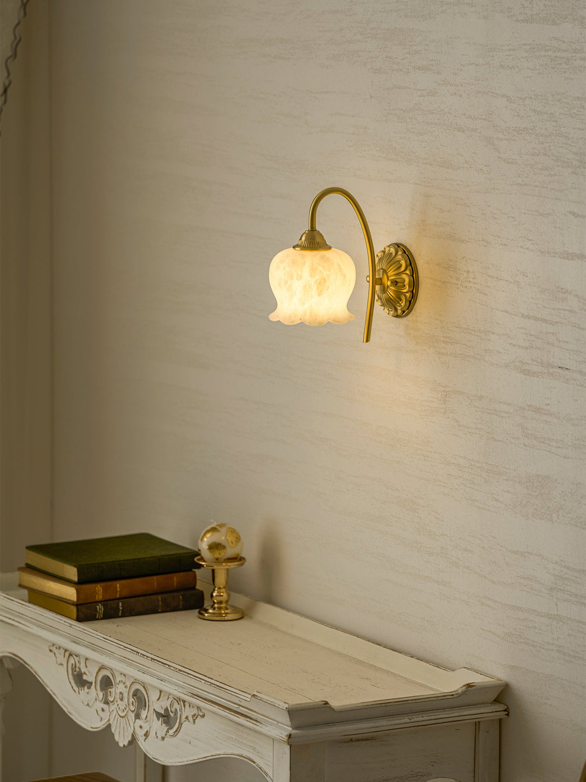 Mia Alabaster Wall Sconce — product view 24