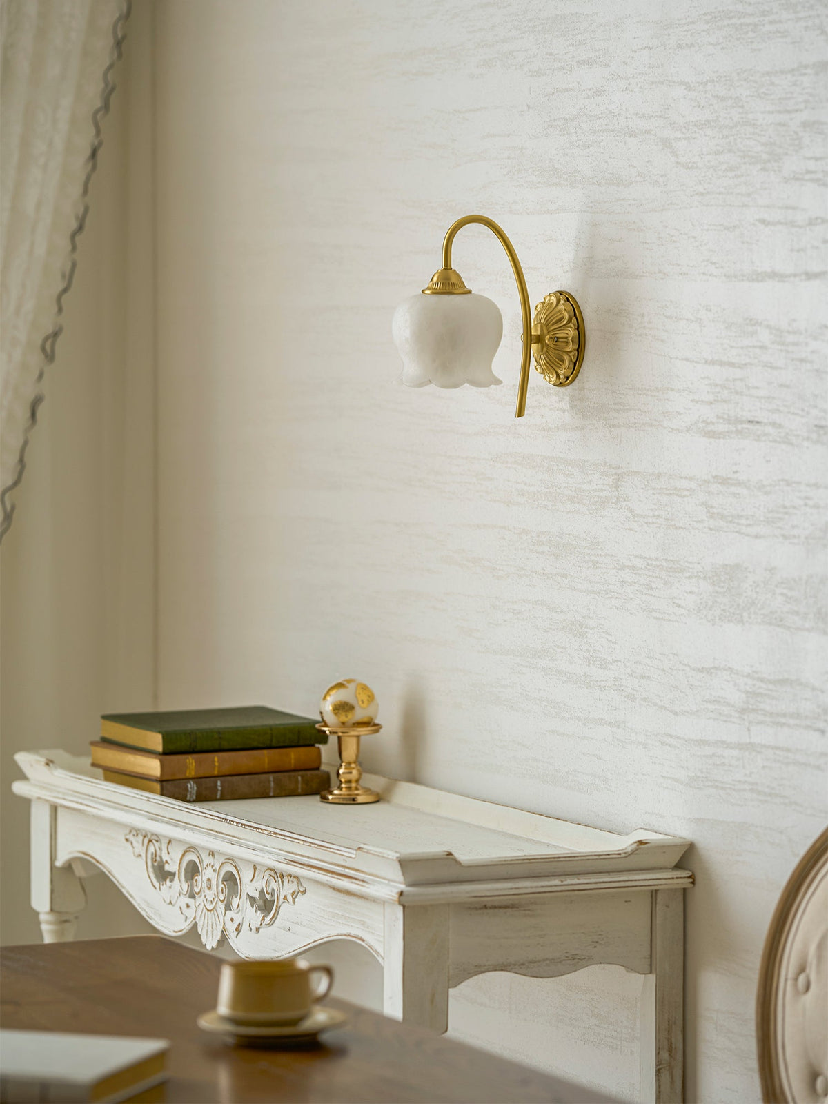 Mia Alabaster Wall Sconce — product view 25