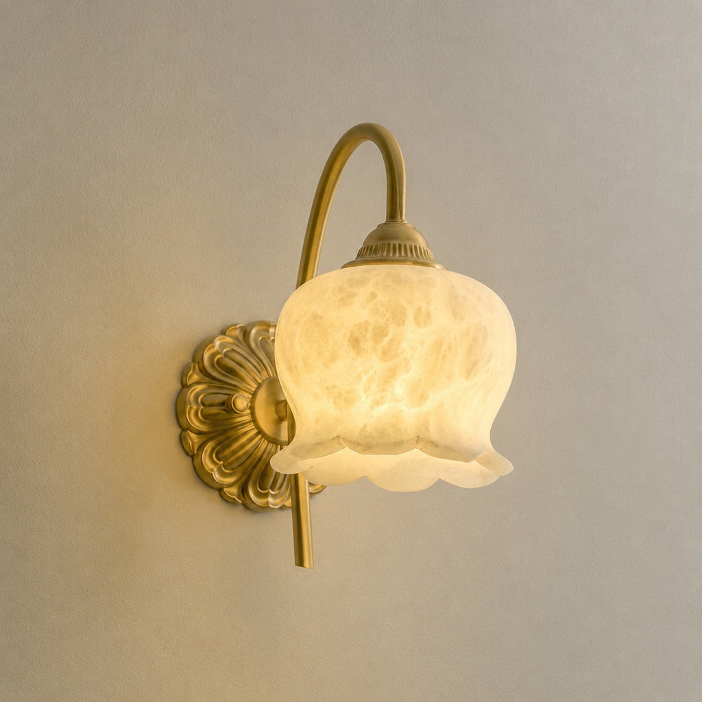 Mia Alabaster Wall Sconce — product view 36