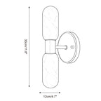 Mallory Alabaster Wall Sconce — product view 5