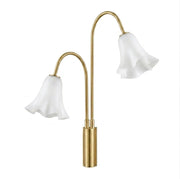 Brass & White
