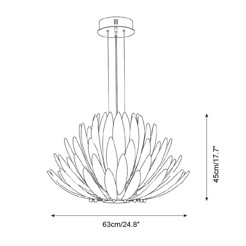 Coralume Chandelier — product view 6