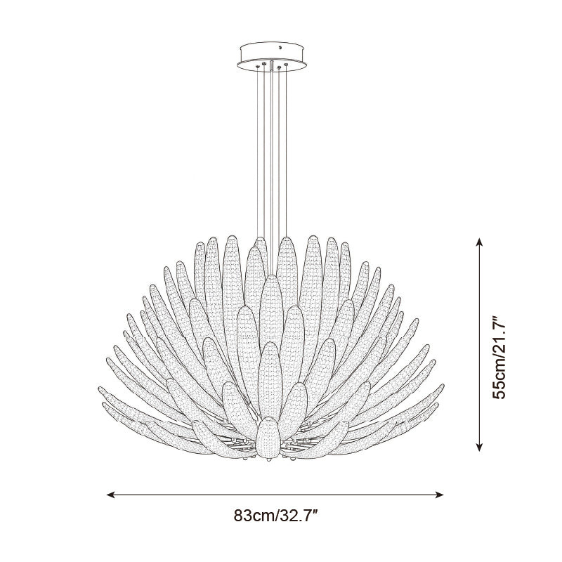 Coralume Chandelier — product view 7
