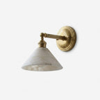 Anthemion Alabaster Wall Sconce — product view 1