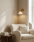 Anthemion Alabaster Wall Sconce — product view 4