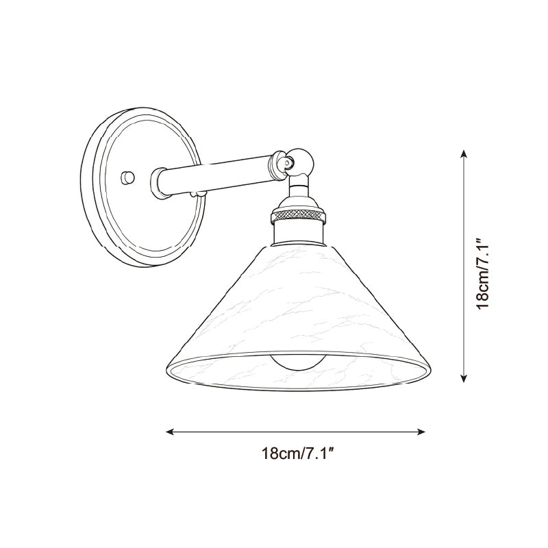 Anthemion Alabaster Wall Sconce — product view 5