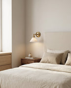 Anthemion Alabaster Wall Sconce — product view 10