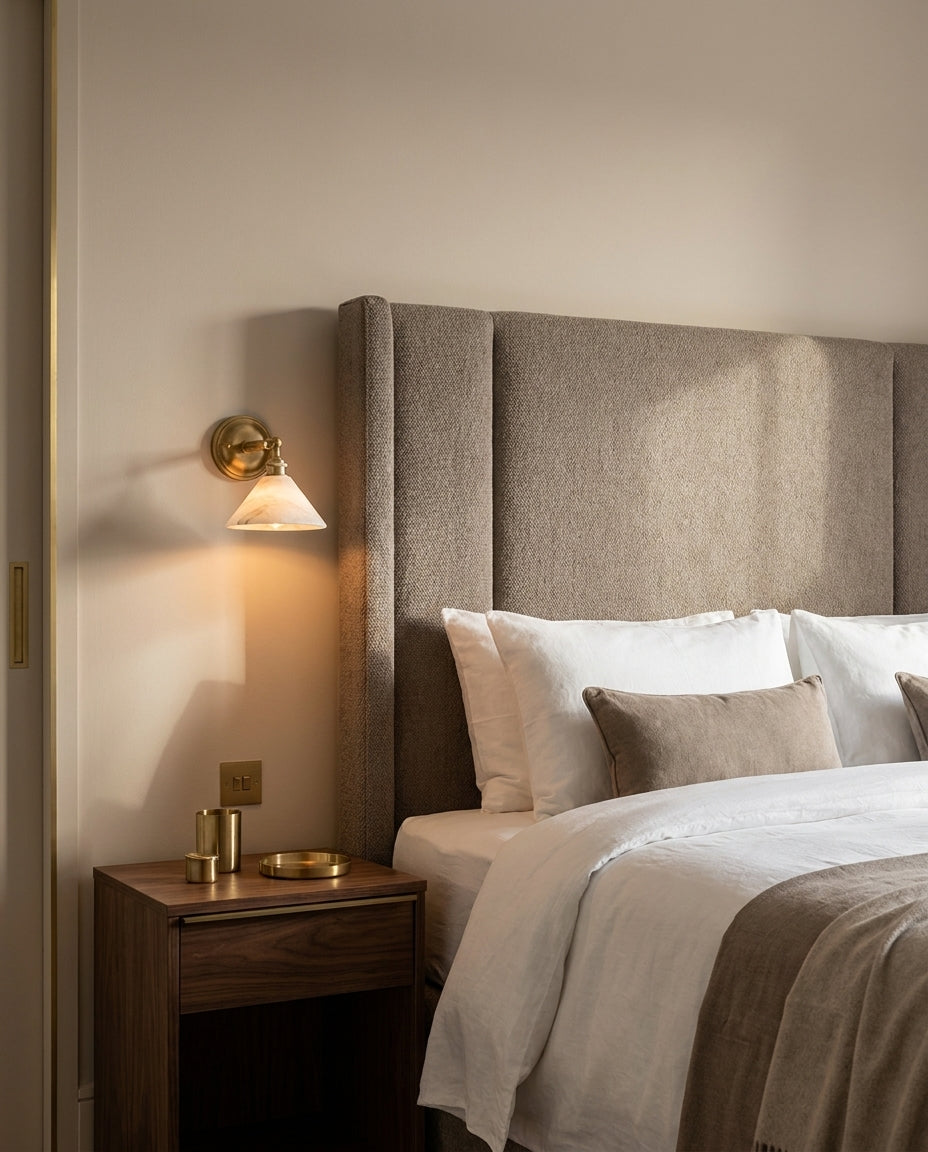 Anthemion Alabaster Wall Sconce — product view 12