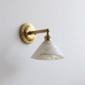 Anthemion Alabaster Wall Sconce — product view 14