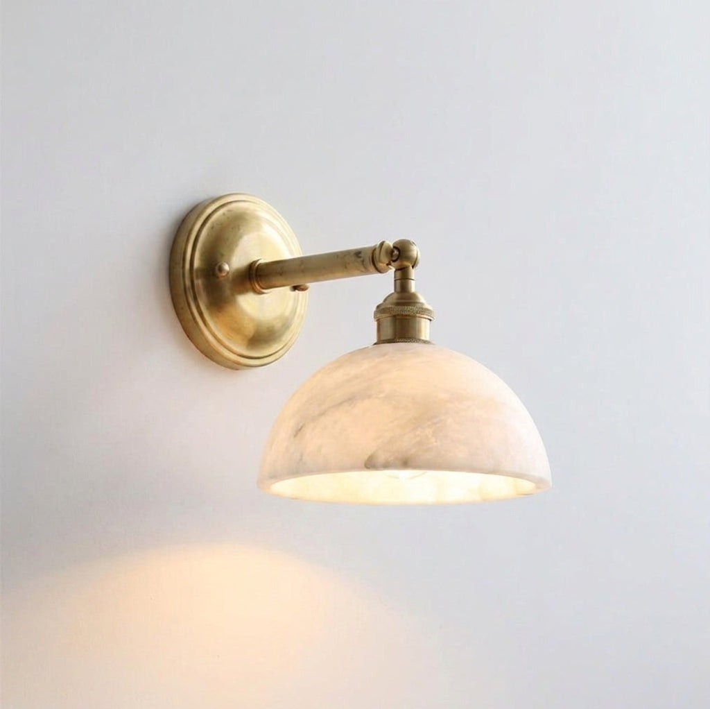 Anthemion Alabaster Wall Sconce — product view 17