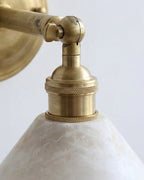 Anthemion Alabaster Wall Sconce — product view 19
