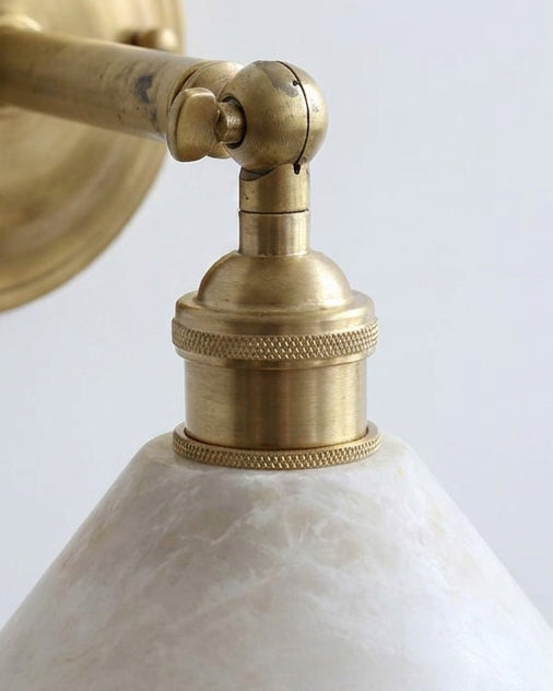 Anthemion Alabaster Wall Sconce — product view 19