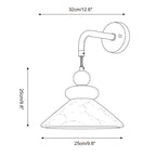 Equinox Alabaster Wall Sconce — product view 5