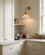 Equinox Alabaster Wall Sconce — product view 10