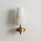 Montera Alabaster Wall Sconce — product view 2