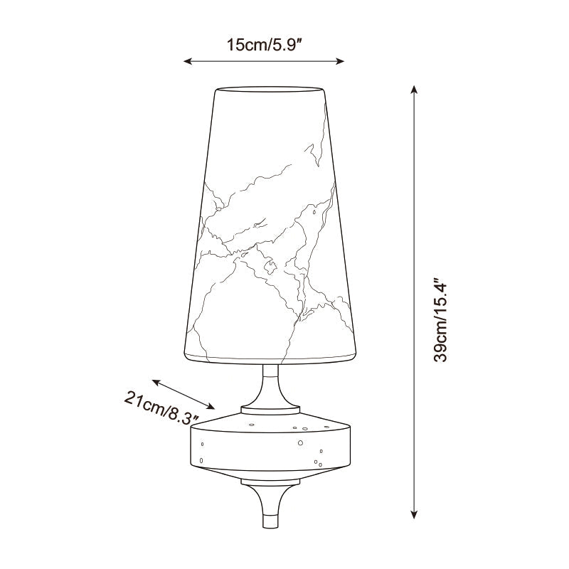 Montera Alabaster Wall Sconce — product view 5