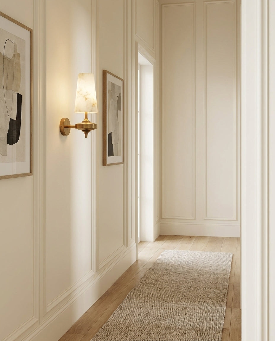 Montera Alabaster Wall Sconce — product view 15