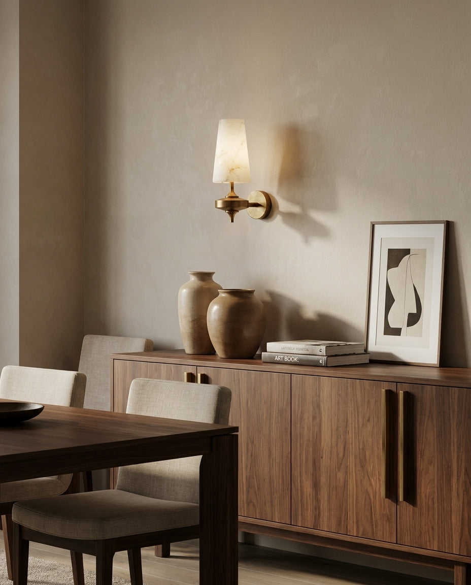 Montera Alabaster Wall Sconce — product view 16