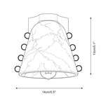 Cicero Alabaster Wall Sconce — product view 5