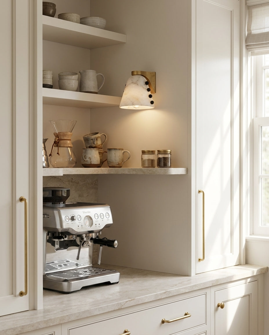 Cicero Alabaster Wall Sconce — product view 9
