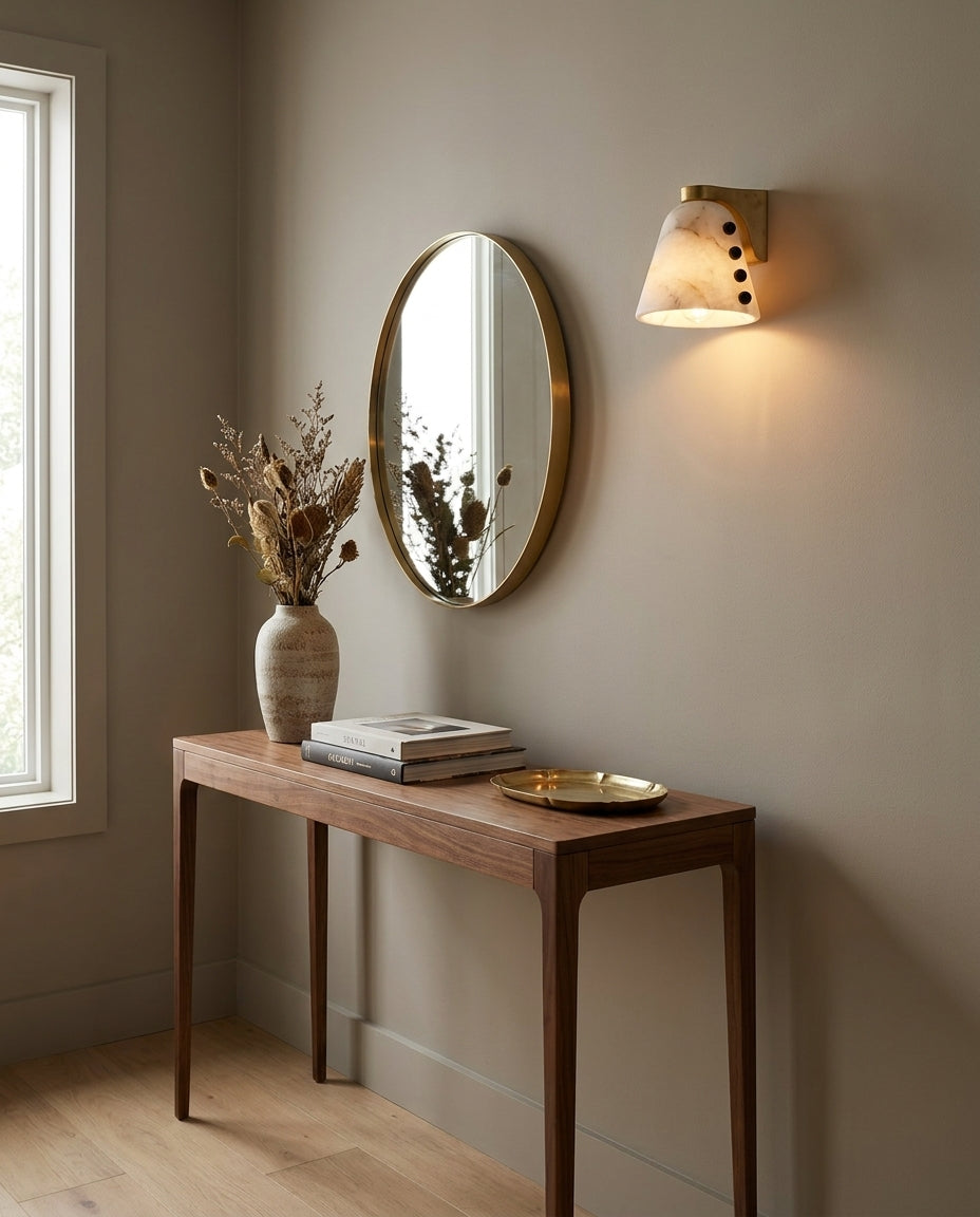 Cicero Alabaster Wall Sconce — product view 12