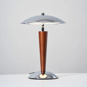 Chrome & Walnut Color