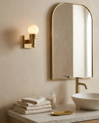 Tupelo Alabaster Wall Sconce — product view 3
