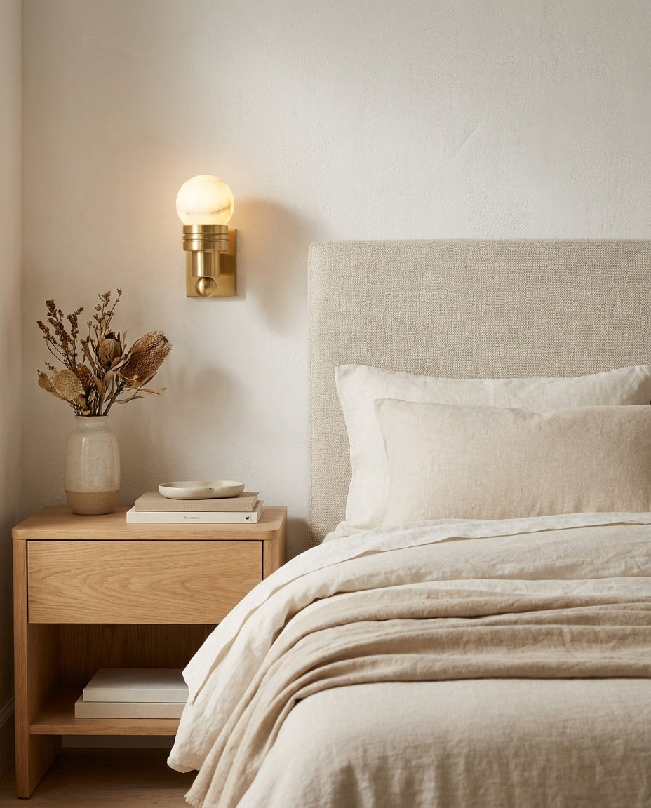 Tupelo Alabaster Wall Sconce — product view 4