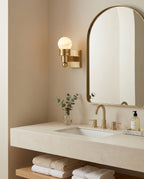 Tupelo Alabaster Wall Sconce — product view 7