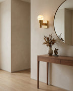 Tupelo Alabaster Wall Sconce — product view 9