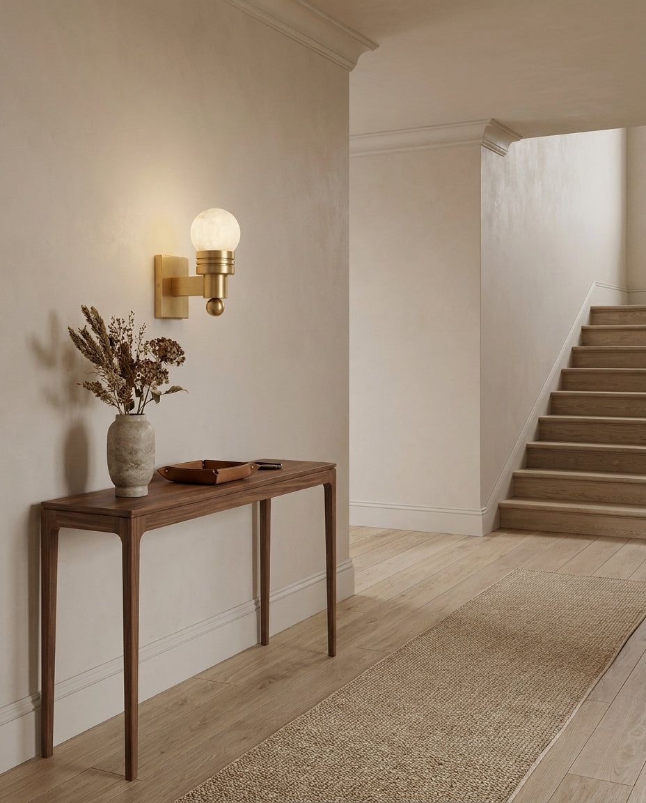 Tupelo Alabaster Wall Sconce — product view 12