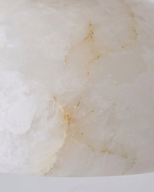 Moss Glow Alabaster Semi- Flush Mount — product view 13