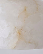 Moss Glow Alabaster Semi- Flush Mount — product view 13