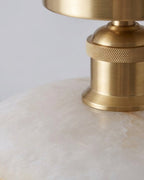 Moss Glow Alabaster Semi- Flush Mount — product view 14